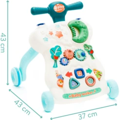 Fillikid Babywalker Loopstoeltje Blauw -EXIT TOYS || Steiff || fehn Verkoopwinkel fillikid babywalker loopstoeltje blauw a343859 1