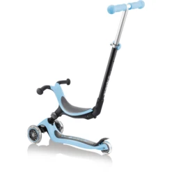 GLOBBER GO-UP FOLDABLE LIGHT S Pastelblauw- Met Verlichte Wielen -EXIT TOYS || Steiff || fehn Verkoopwinkel globber go up foldable light s pastelblauw met verlichte wielen a315700 4