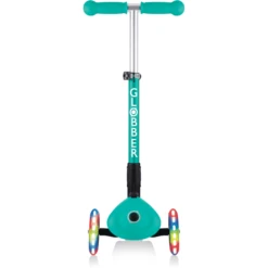 GLOBBER JUNIOR FOLDABLE LIGHT S Turkoois, Met Verlichte Wielen -EXIT TOYS || Steiff || fehn Verkoopwinkel globber junior foldable light s turkoois met verlichte wielen a353348 4