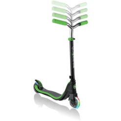 GLOBBER Scoot Er FLOW 125 LIGHT S Lime Groen, Met Verlichte Wielen -EXIT TOYS || Steiff || fehn Verkoopwinkel globber scoot er flow 125 light s lime groen met verlichte wielen a303819 3