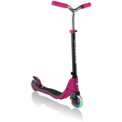 GLOBBER Scoot Er FLOW 125 LIGHT S Robijnroze-grijs, Met Verlichte Wielen -EXIT TOYS || Steiff || fehn Verkoopwinkel globber scoot er flow 125 light s robijnroze grijs met verlichte wielen a303820 1
