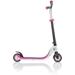 GLOBBER Scoot Er FLOW FOLDABLE 125 Wit-neon Roze -EXIT TOYS || Steiff || fehn Verkoopwinkel globber scoot er flow foldable 125 wit neon roze a303826 2