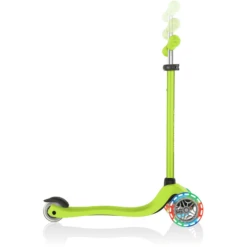 GLOBBER Scoot Er PRIMO LIGHT S Lime Groen, Met Verlichte Wielen -EXIT TOYS || Steiff || fehn Verkoopwinkel globber scoot er primo light s lime groen met verlichte wielen a303737 4