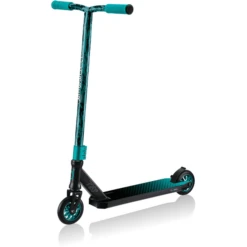 GLOBBER STUNT SCOOT ER GS 720 Zwart-turquoise -EXIT TOYS || Steiff || fehn Verkoopwinkel globber stunt scoot er gs 720 zwart turquoise a353443 2