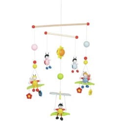 Goki 3D Mobiel Hout Bijen En Kever