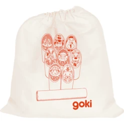 Goki KUBB Spel Voor Beginners Incl. Katoenen Zak -EXIT TOYS || Steiff || fehn Verkoopwinkel goki kubb spel voor beginners incl katoenen zak a352142 3