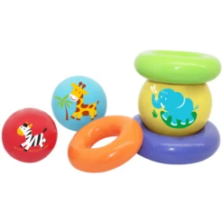 Gowi Bal Pyramide - 6tlg -EXIT TOYS || Steiff || fehn Verkoopwinkel gowi bal pyramide 6tlg a375329 3