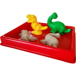 Gowi Dinosaurusvormen - Set Van 4 In Een Netje -EXIT TOYS || Steiff || fehn Verkoopwinkel gowi dinosaurusvormen set van 4 in een netje a375368 2