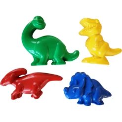 Gowi Dinosaurusvormen - Set Van 4 In Een Netje -EXIT TOYS || Steiff || fehn Verkoopwinkel gowi dinosaurusvormen set van 4 in een netje a375368 4