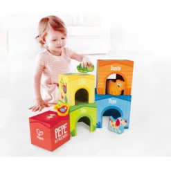 Hape Pepe En Friends Stapeltoren E0451 -EXIT TOYS || Steiff || fehn Verkoopwinkel hape pepe en friends stapeltoren e0451 a215494 4