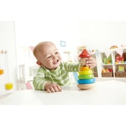 HAPE Stapel-Clown -EXIT TOYS || Steiff || fehn Verkoopwinkel hape stapel clown a050296 3