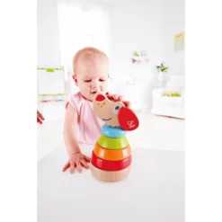 Hape Stapelhond Pepe E0448 -EXIT TOYS || Steiff || fehn Verkoopwinkel hape stapelhond pepe e0448 a215487 3