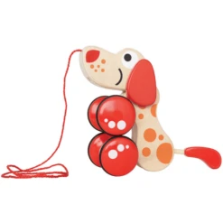 HAPE Trekdier Hondje "Puppy" -EXIT TOYS || Steiff || fehn Verkoopwinkel hape trekdier hondje puppy a062743 1