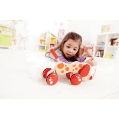 HAPE Trekdier Hondje "Puppy" -EXIT TOYS || Steiff || fehn Verkoopwinkel hape trekdier hondje puppy a062743 3