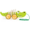 HAPE Trekdier Krokodil "Croc" -EXIT TOYS || Steiff || fehn Verkoopwinkel hape trekdier krokodil croc a062306