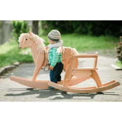 Helga Kreft "Rocking Horse Jolly Popcorn".... -EXIT TOYS || Steiff || fehn Verkoopwinkel helga kreft rocking horse jolly popcorn a276795 2