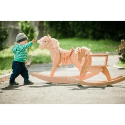 Helga Kreft "Rocking Horse Jolly Popcorn".... -EXIT TOYS || Steiff || fehn Verkoopwinkel helga kreft rocking horse jolly popcorn a276795 3