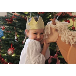 Helga Kreft "Rocking Horse Jolly Popcorn".... -EXIT TOYS || Steiff || fehn Verkoopwinkel helga kreft rocking horse jolly popcorn a276795 4