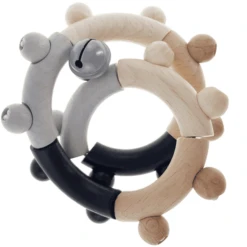 HESS Motorische Rammelaar Acht Natuurlijk Zwart 11 HESS Motorische Rammelaar Acht Natuurlijk Zwart -EXIT TOYS || Steiff || fehn Verkoopwinkel hess motorische rammelaar acht natuurlijk zwart a286224 4