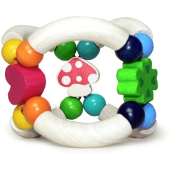 HESS Rammelaar - Paddestoel 8 HESS Rammelaar - Paddestoel -EXIT TOYS || Steiff || fehn Verkoopwinkel hess rammelaar paddestoel a079108 2