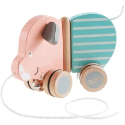 Howa Trekvarkentje "Berta" Gemaakt Van Hout -EXIT TOYS || Steiff || fehn Verkoopwinkel howa trekvarkentje berta gemaakt van hout a349758 4