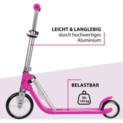 HUDORA ® ® Little BigWheel , Magenta -EXIT TOYS || Steiff || fehn Verkoopwinkel hudora little bigwheel magenta a297328 4