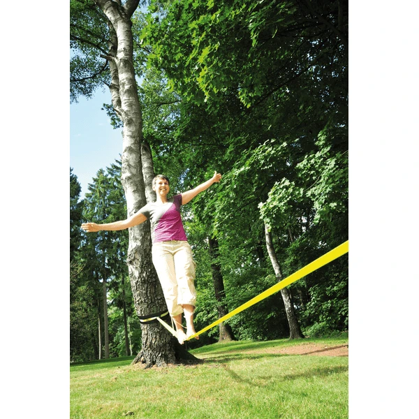 HUDORA Slackline Met Boombescherming 76656 7 HUDORA Slackline Met Boombescherming 76656 - Afbeelding 5
