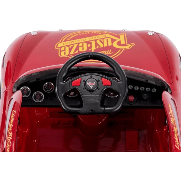 Huffy Disney Cars Lightning McQueen Auto 6V Rood 5 Huffy Disney Cars Lightning McQueen Auto 6V Rood - Image 3