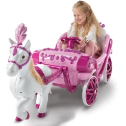 Huffy Prinsessenkoets 6V Pink -EXIT TOYS || Steiff || fehn Verkoopwinkel huffy prinsessenkoets 6v pink a355830 2