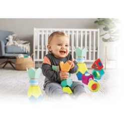 Infantino Ballen, Blokken & Stapelbekers & Link Speelset -EXIT TOYS || Steiff || fehn Verkoopwinkel infantino ballen blokken amp stapelbekers amp link speelset a393319 4