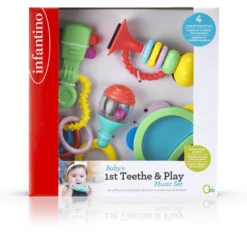 Infantino Muziek Teether Gift Set -EXIT TOYS || Steiff || fehn Verkoopwinkel infantino muziek teether gift set a313055 4