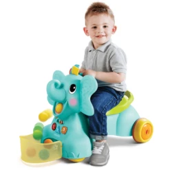 Infantino Senso Loopwagen Olifant -EXIT TOYS || Steiff || fehn Verkoopwinkel infantino senso loopwagen olifant a264585 1