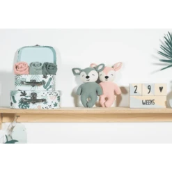 Jollein Knuffel Deer Ash Green -EXIT TOYS || Steiff || fehn Verkoopwinkel jollein knuffel deer ash green a283138 2