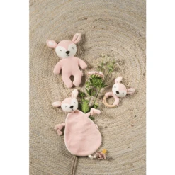 Jollein Knuffel Deer Pale Pink -EXIT TOYS || Steiff || fehn Verkoopwinkel jollein knuffel deer pale pink a283068 3