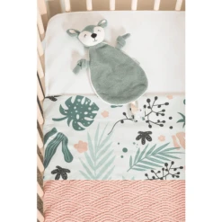 Jollein Knuffeldoekje Deer Ash Green -EXIT TOYS || Steiff || fehn Verkoopwinkel jollein knuffeldoekje deer ash green a282944 2