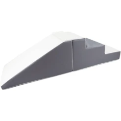 KIDKII Trap En Glijbaan Kunstleer Wit Lichtgrijs -EXIT TOYS || Steiff || fehn Verkoopwinkel kidkii trap en glijbaan kunstleer wit lichtgrijs a375357 4