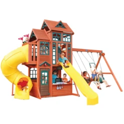 Kidkraft® Canyon Ridge Klimrek / Schommelset 8 Kidkraft® Canyon Ridge Klimrek / Schommelset -EXIT TOYS || Steiff || fehn Verkoopwinkel kidkraft canyon ridge klimrek schommelset a265868 1