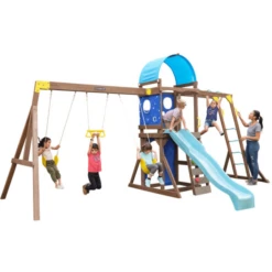 Kidkraft ® Overlook Challenge Schommelset -EXIT TOYS || Steiff || fehn Verkoopwinkel kidkraft overlook challenge schommelset a342504 1