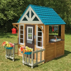 Kidkraft ® Playhouse Bungalow Aan Het Meer -EXIT TOYS || Steiff || fehn Verkoopwinkel kidkraft playhouse bungalow aan het meer a415300 4