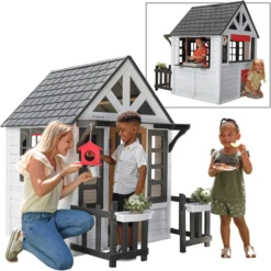 Kidkraft ® Speelhuis Bungalow Aan Het Meer -EXIT TOYS || Steiff || fehn Verkoopwinkel kidkraft speelhuis bungalow aan het meer a404134 1