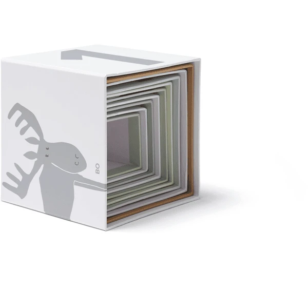 Kids Concept® Kartonnen Blokjes 1-10 Edvin 5 Kids Concept® Kartonnen Blokjes 1-10 Edvin - Afbeelding 3