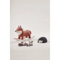 KIDS CONCEPT Schommelpaard Vos, Bruin -EXIT TOYS || Steiff || fehn Verkoopwinkel kids concept schommelpaard vos bruin a224879 3