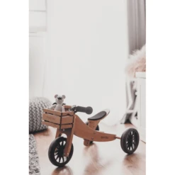 Kinderfeets ® 2-in-1 Driewieler Tiny Tot, Bamboe -EXIT TOYS || Steiff || fehn Verkoopwinkel kinderfeets 2 in 1 driewieler tiny tot bamboe a294344 4