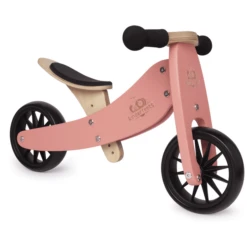 Kinderfeets ® 2-in-1 Driewieler Tiny Tot, Koraal -EXIT TOYS || Steiff || fehn Verkoopwinkel kinderfeets 2 in 1 driewieler tiny tot koraal a294346 1