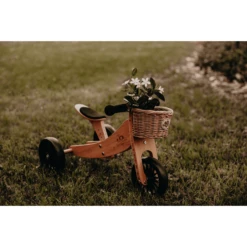 Kinderfeets ® 2-in-1 Driewieler Tiny Tot Plus, Bamboe -EXIT TOYS || Steiff || fehn Verkoopwinkel kinderfeets 2 in 1 driewieler tiny tot plus bamboe a294348 3