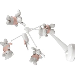 Kindsgard Muziek Mobiel Dirdans Roze -EXIT TOYS || Steiff || fehn Verkoopwinkel kindsgard muziek mobiel dirdans roze a349992 1