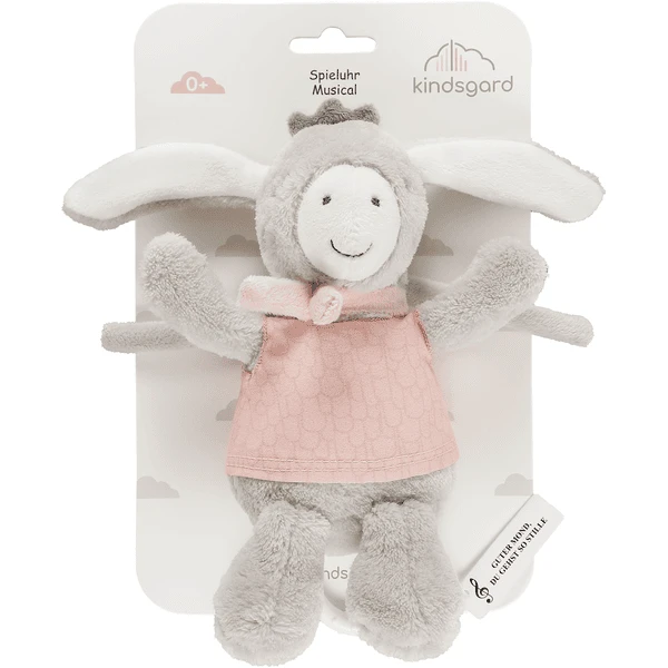 Kindsgard Muzikale Klok Ezel Slumma Roze 5 Kindsgard Muzikale Klok Ezel Slumma Roze - Image 3
