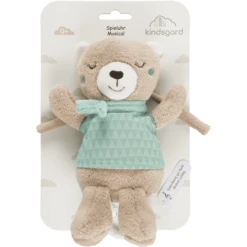 Kindsgard Teddy Slumma Mint Muziekdoos -EXIT TOYS || Steiff || fehn Verkoopwinkel kindsgard teddy slumma mint muziekdoos a349993 2