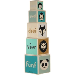 KINDSGUT Houten Stapeltoren -EXIT TOYS || Steiff || fehn Verkoopwinkel kindsgut houten stapeltoren a324921 3