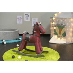 Knorr® Speelgoed Hobbelpaard "Pink Horse -EXIT TOYS || Steiff || fehn Verkoopwinkel knorr speelgoed hobbelpaard pink horse a363763 3